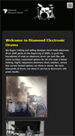 Mobile Screenshot of diamondelectronicdrums.com